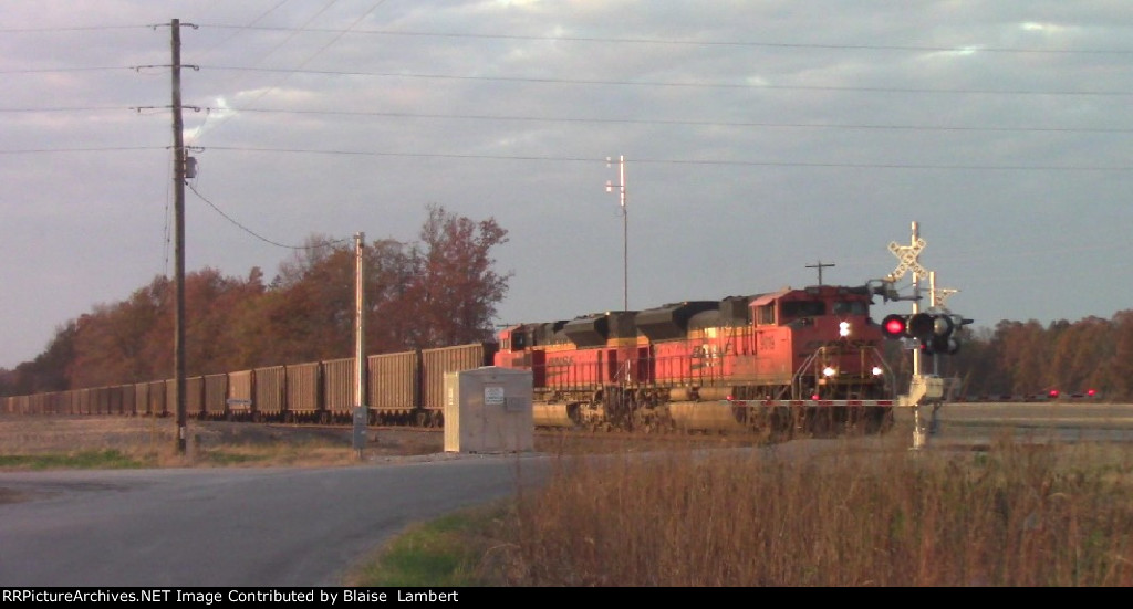 BNSF coal train